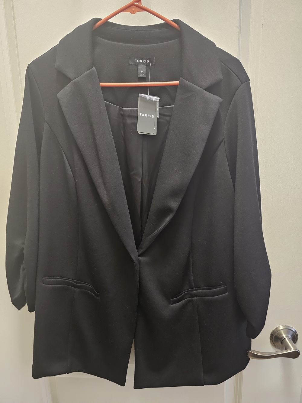 torrid Black Tailored Blazer Jacket